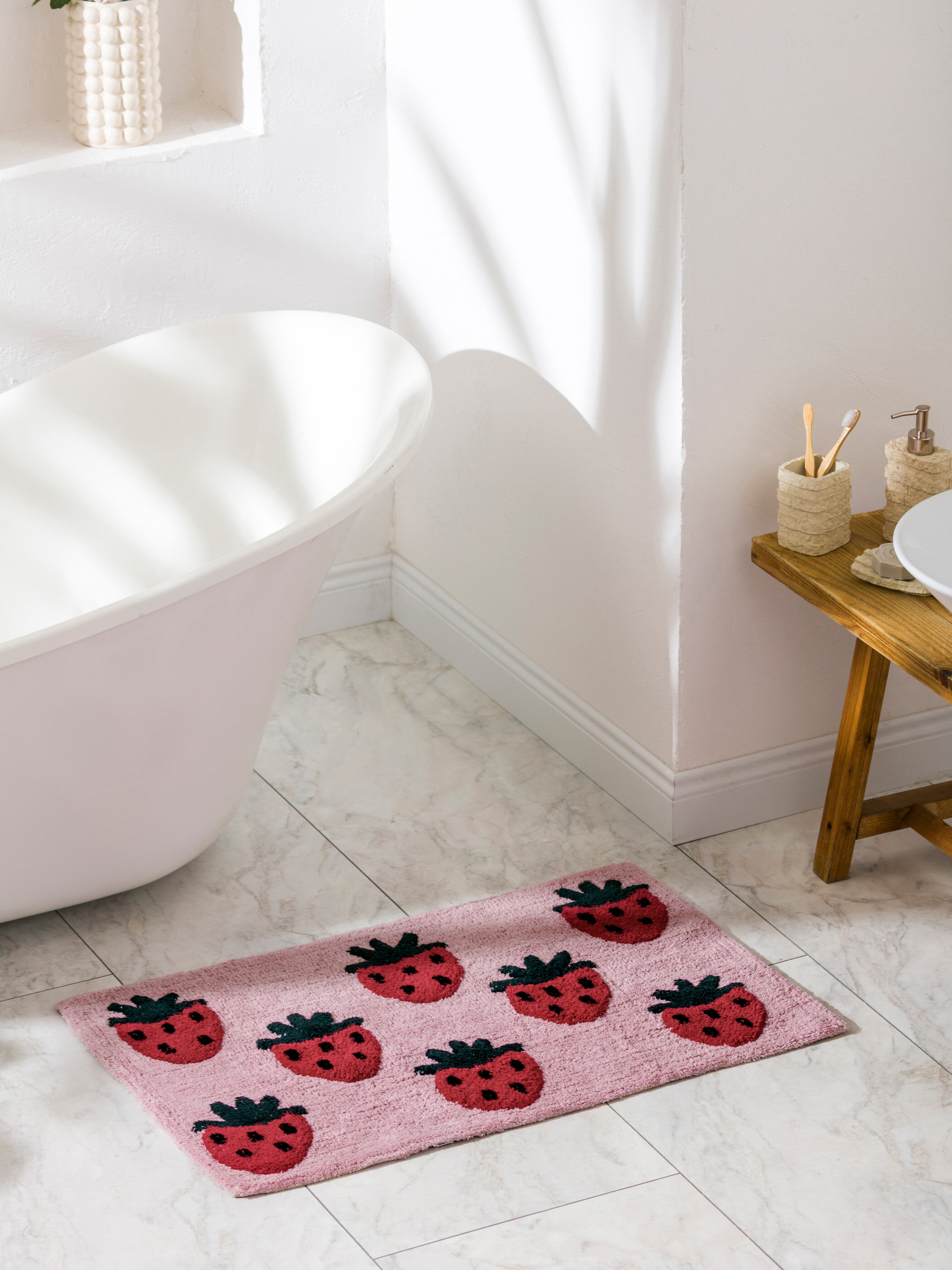 Banyo paspasi — qarışıq rəng printli