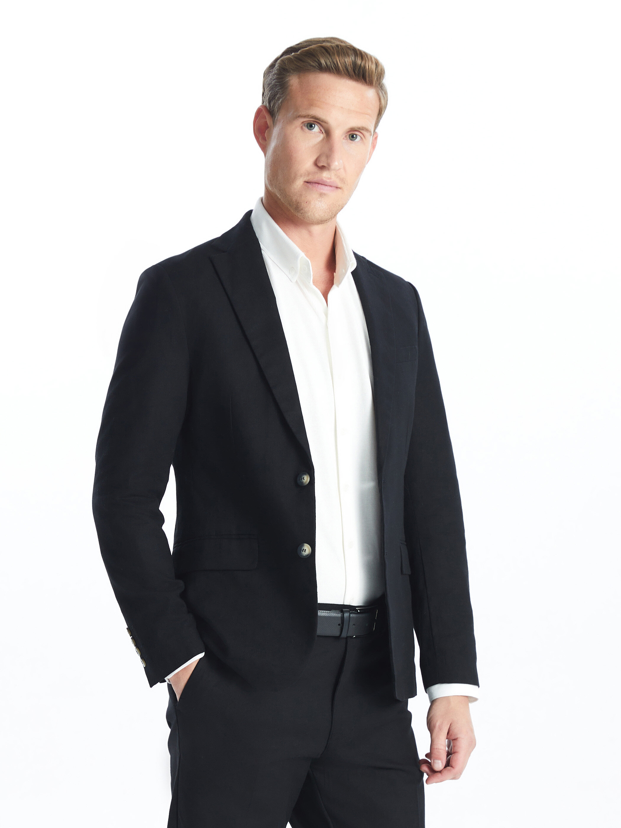 Blazer ceket — qara