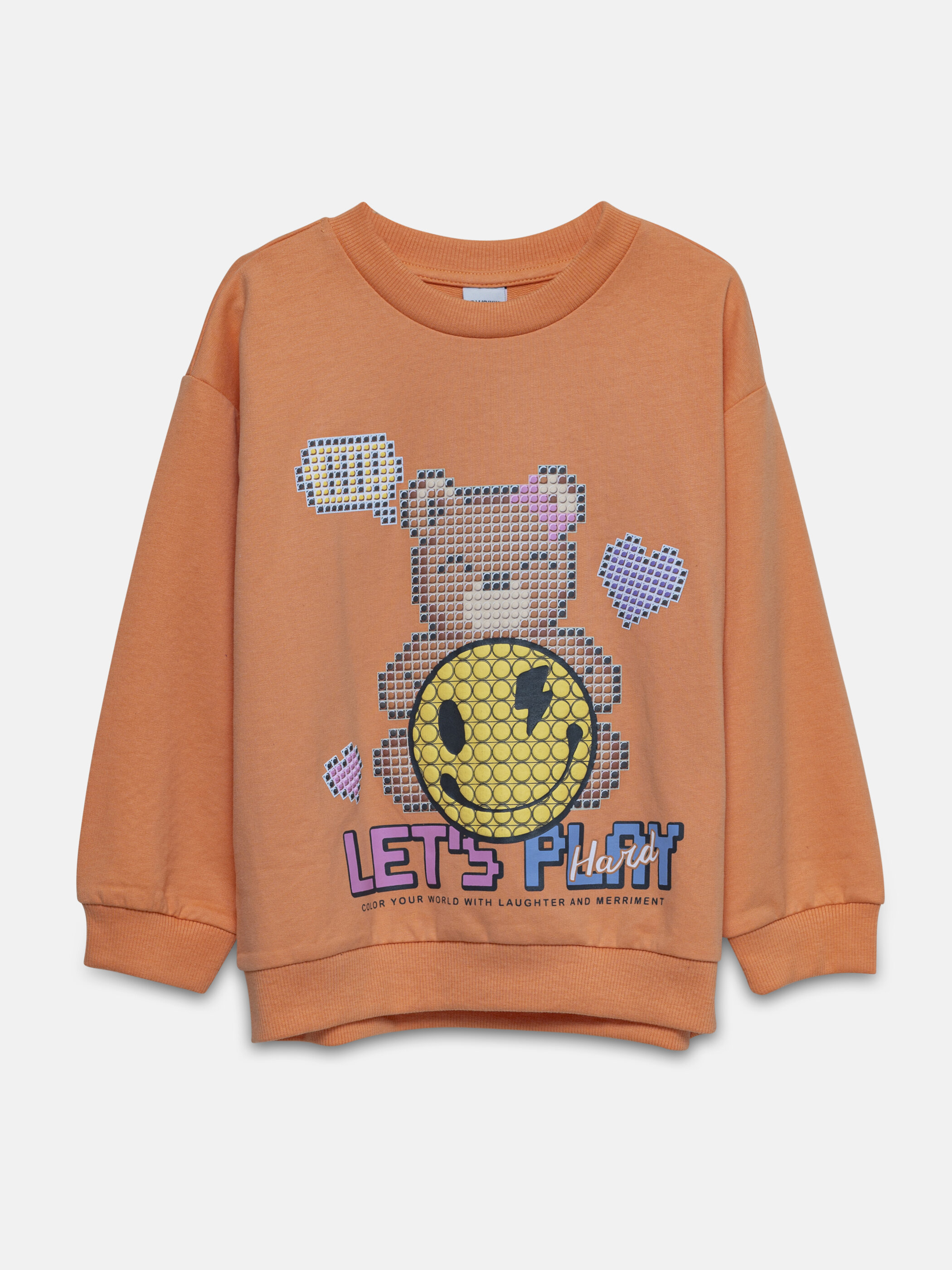 Trikotaj sweatshirt — narıncı