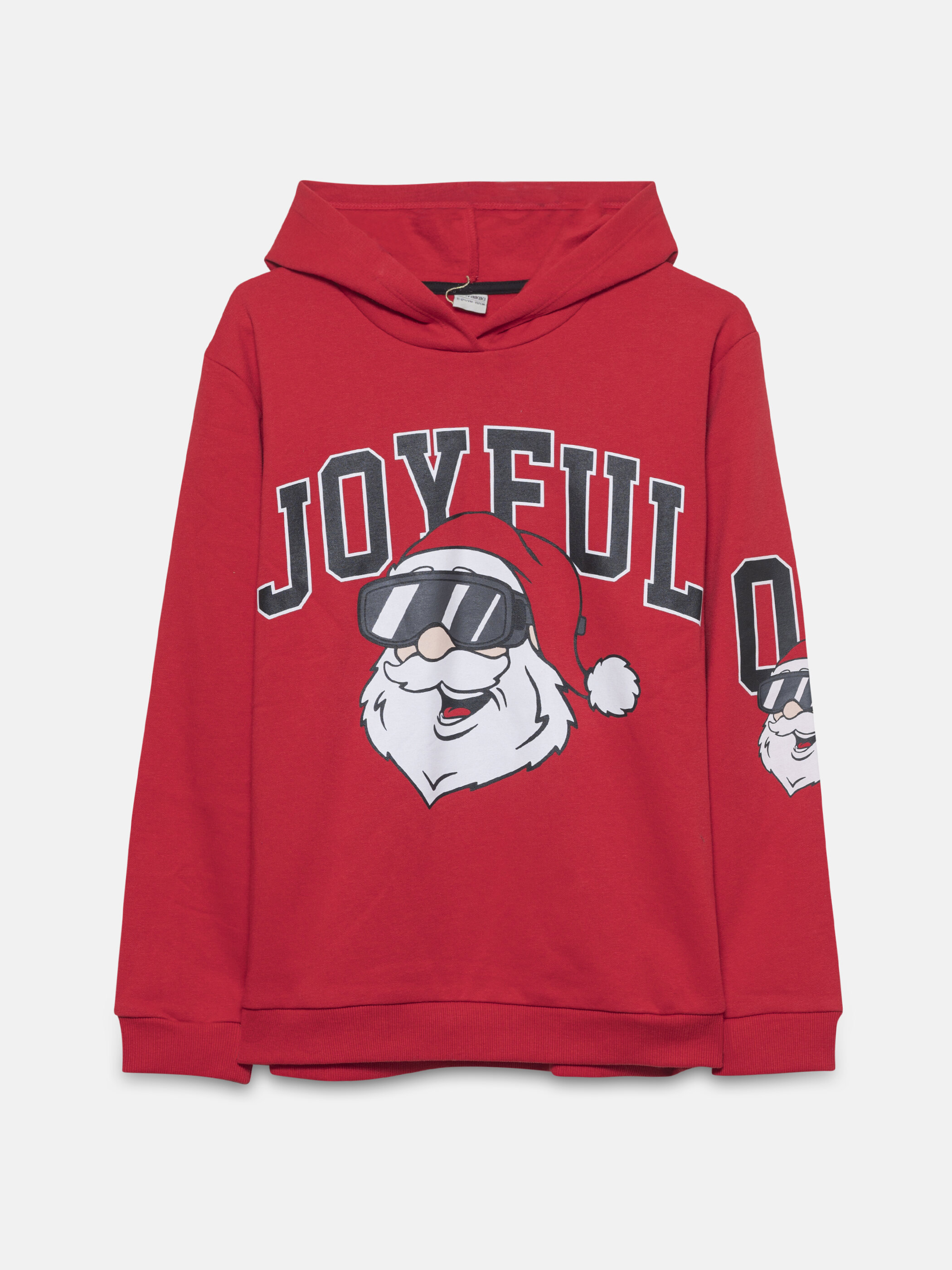 Trikotaj sweatshirt — parlaq qırmızı