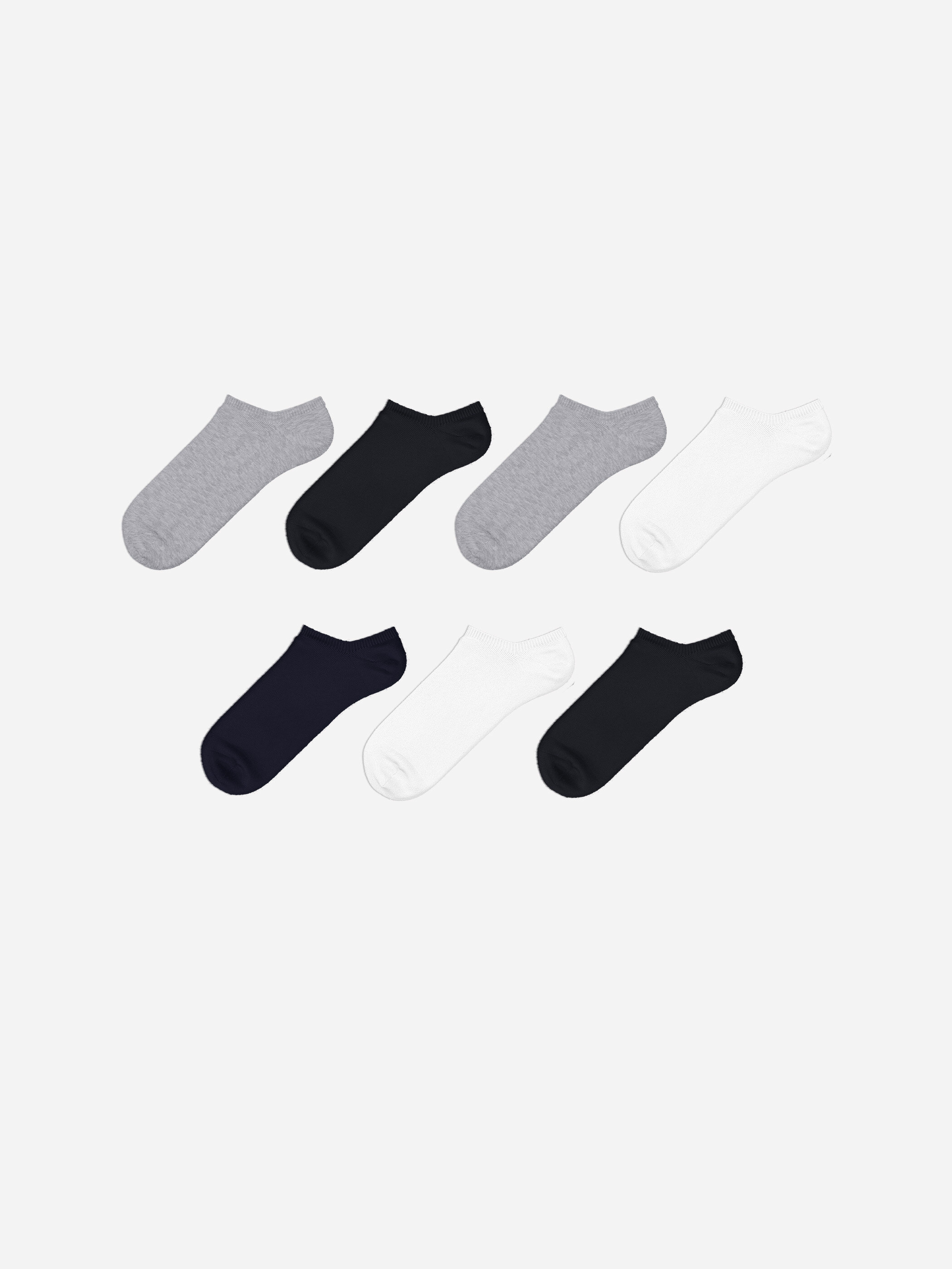 Aksesuar corab sneaker — qarışıq rəng rəngli iplik