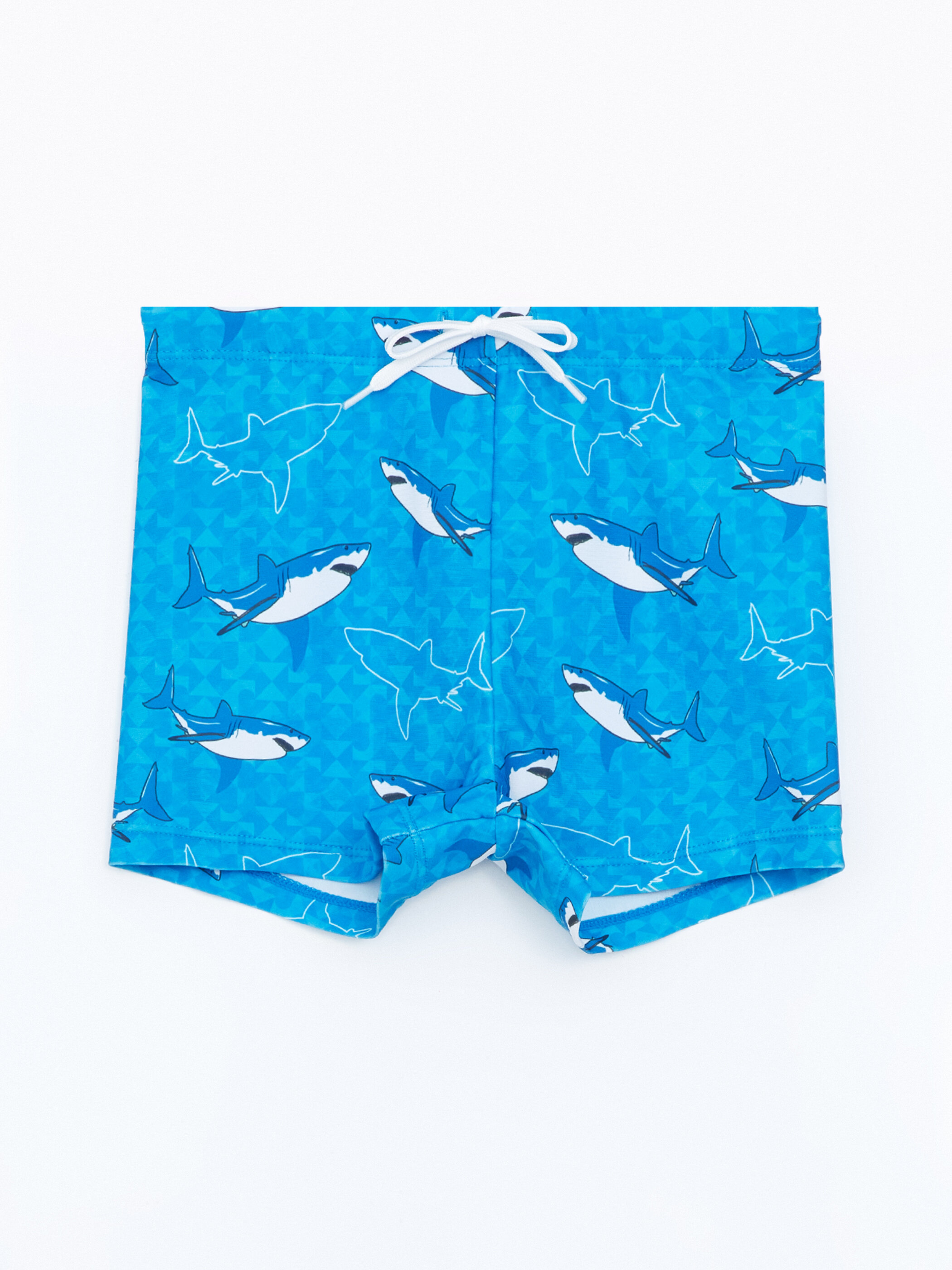 Trikotaj mayo — mavi printli