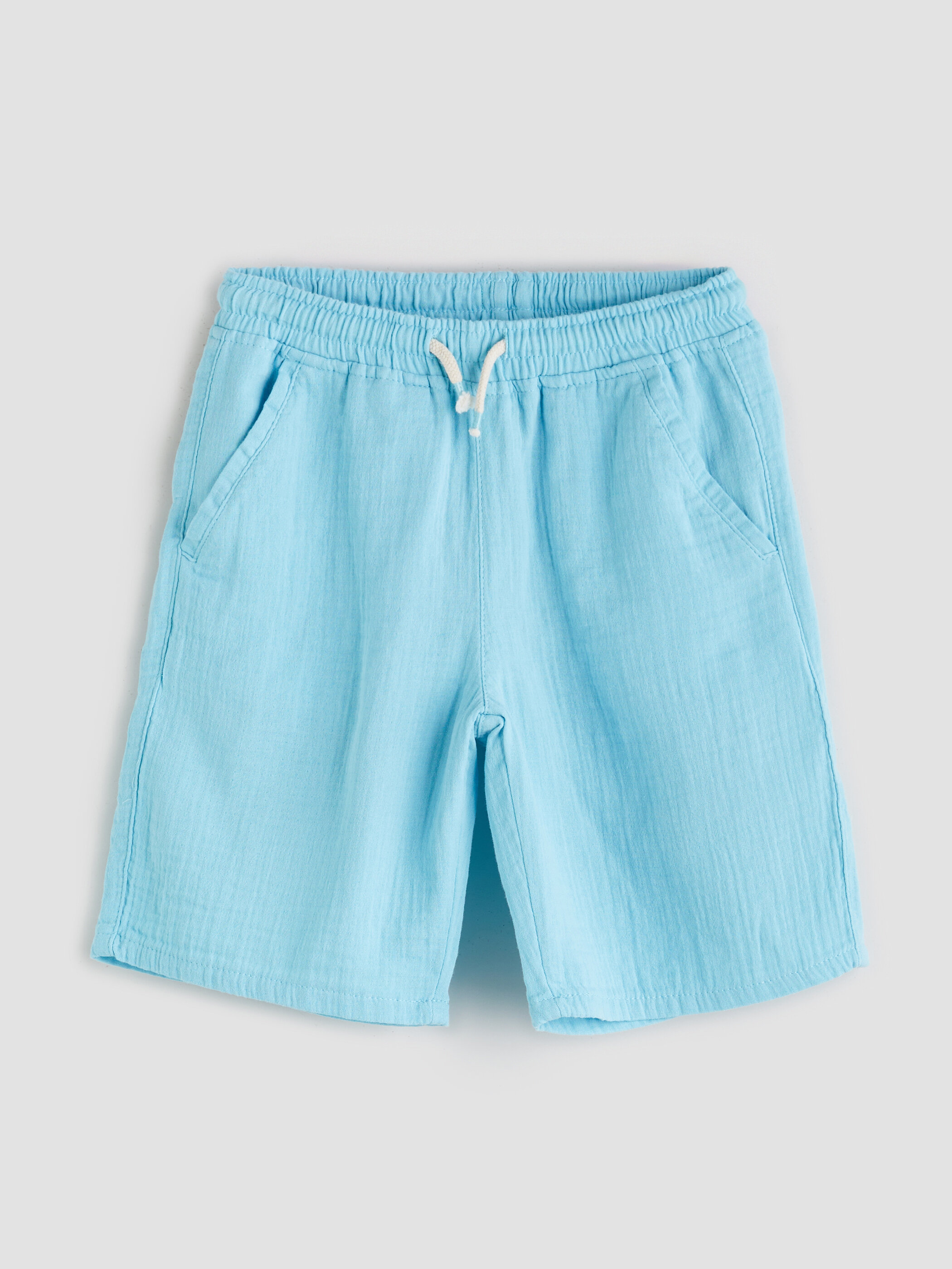 Toxuma şort bermuda — mavi