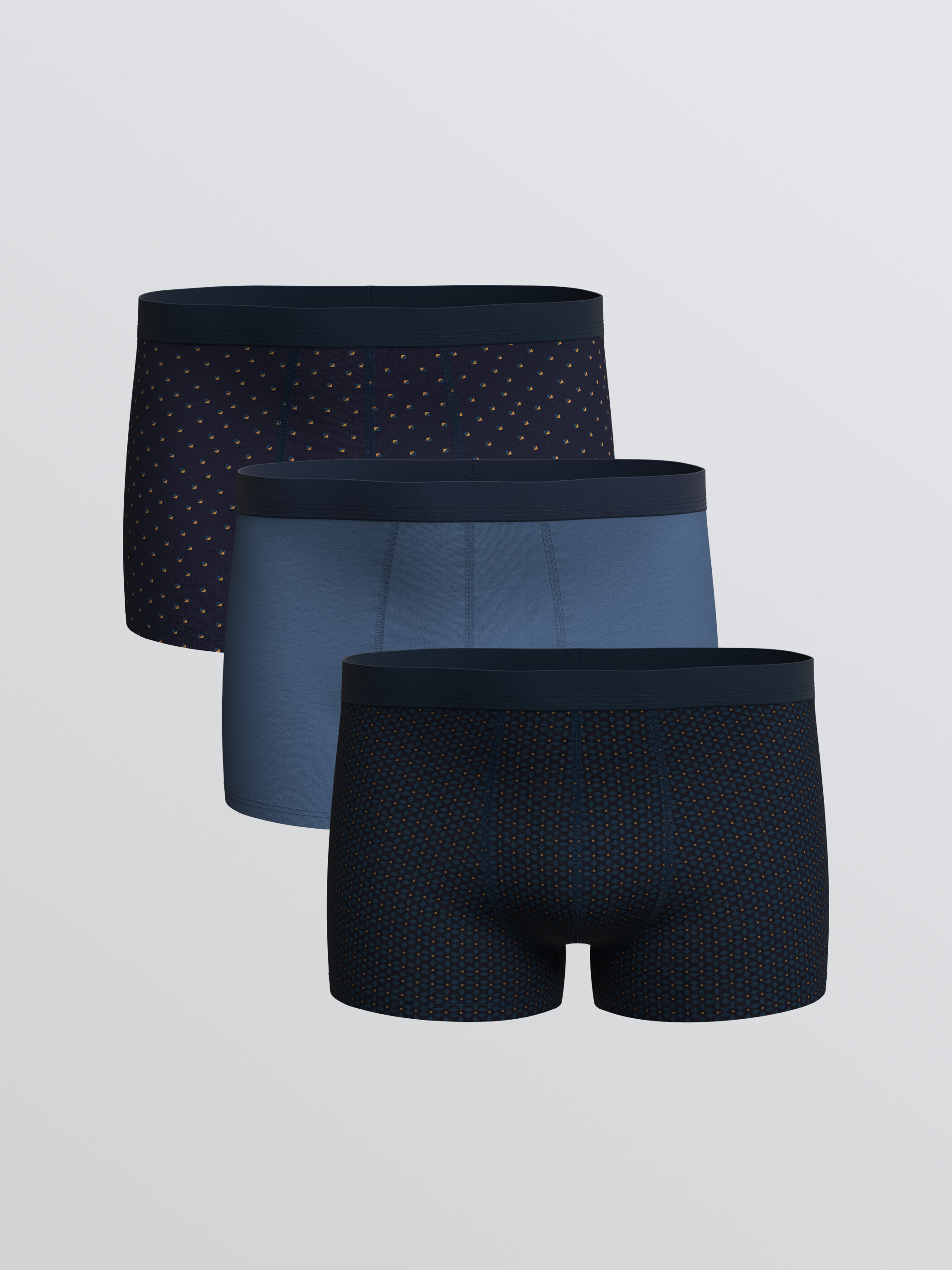 Boxer — açıq tünd göy