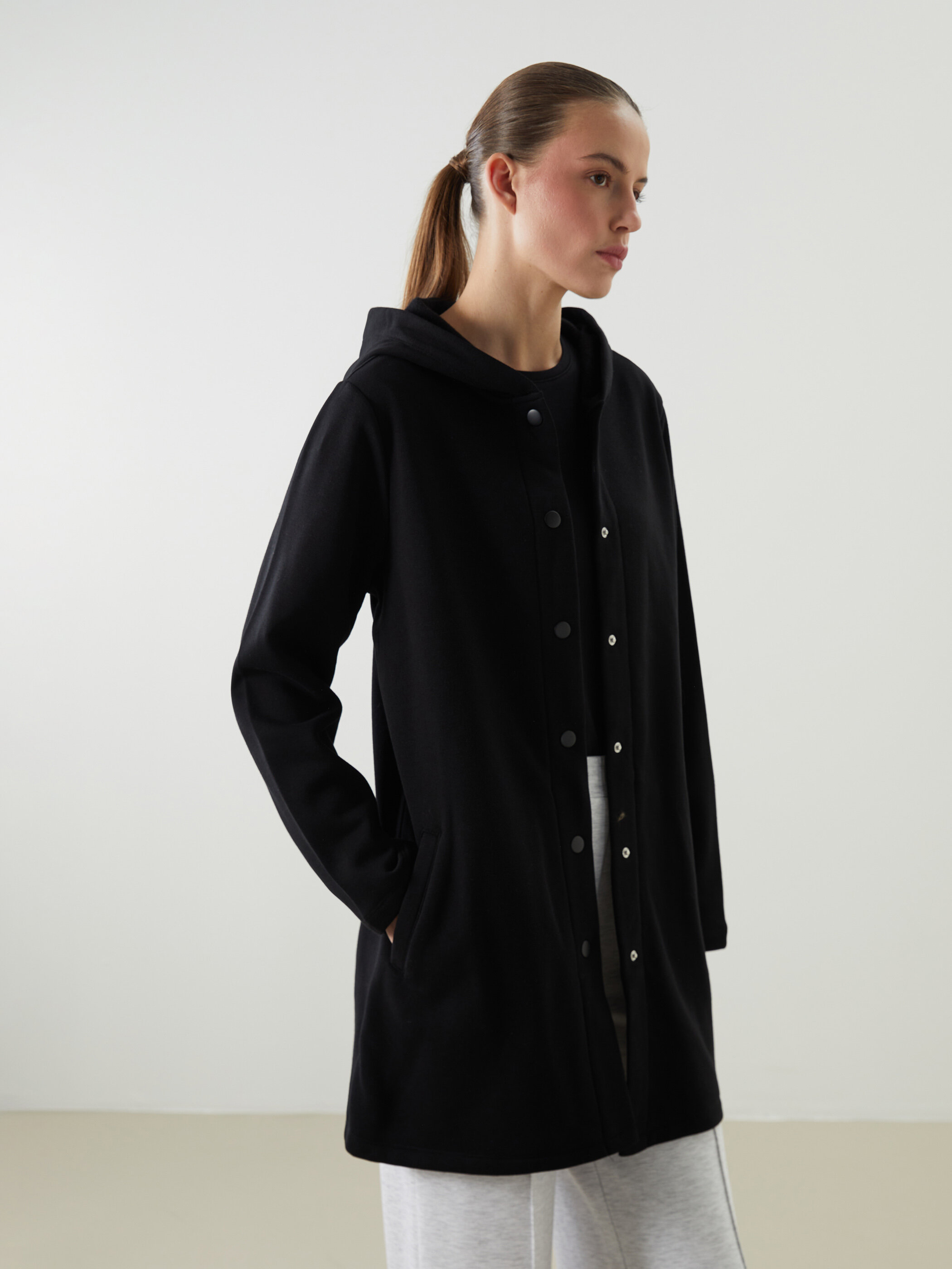 Trikotaj hirka — qara