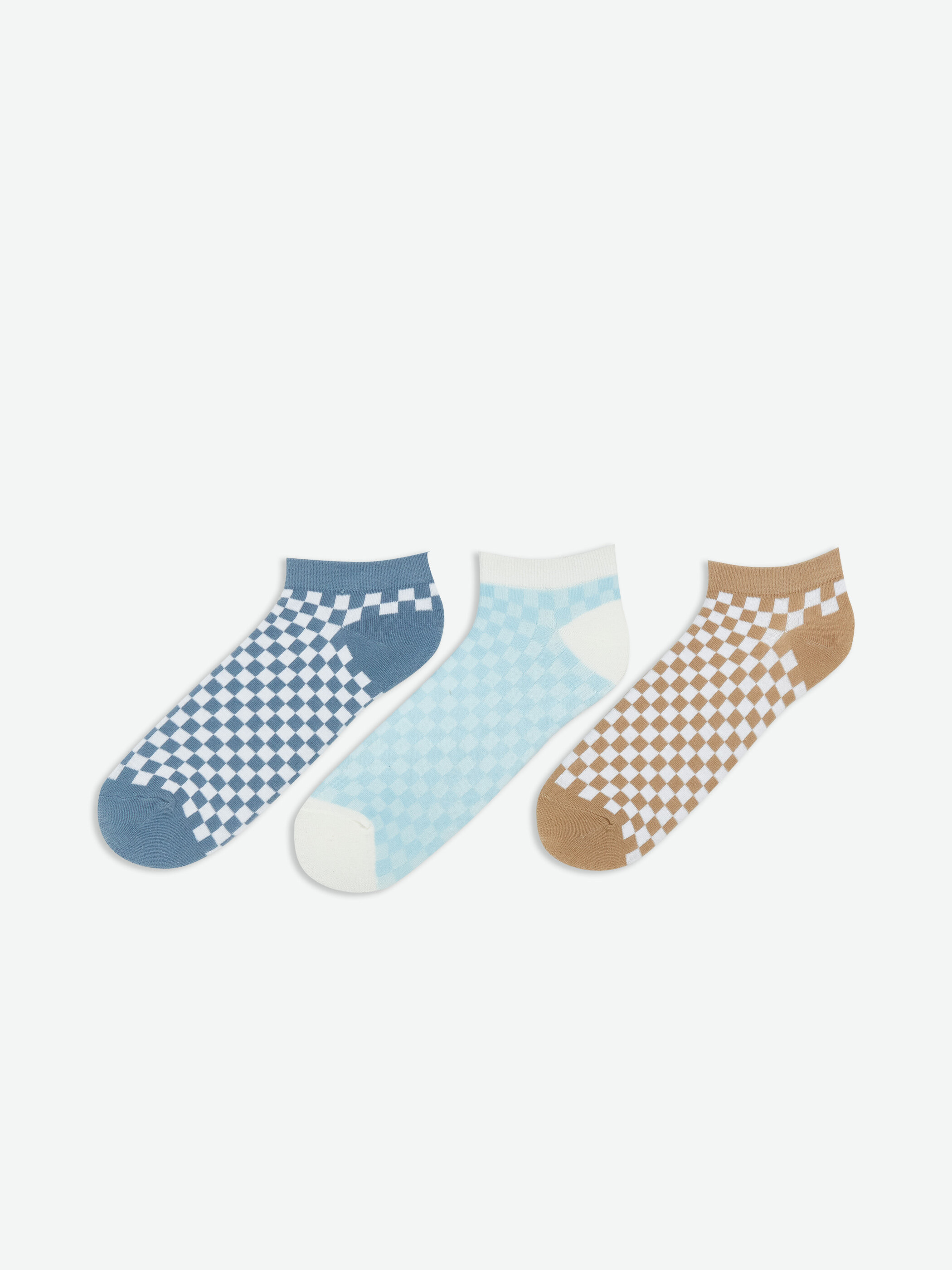 Aksesuar patik corab — qarışıq rəng rəngli iplik