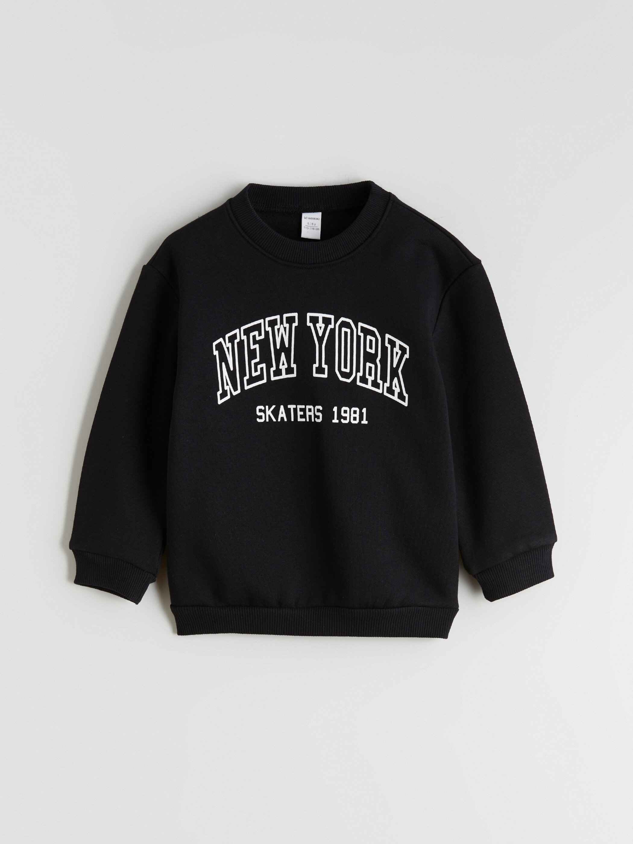 Trikotaj sweatshirt — qara