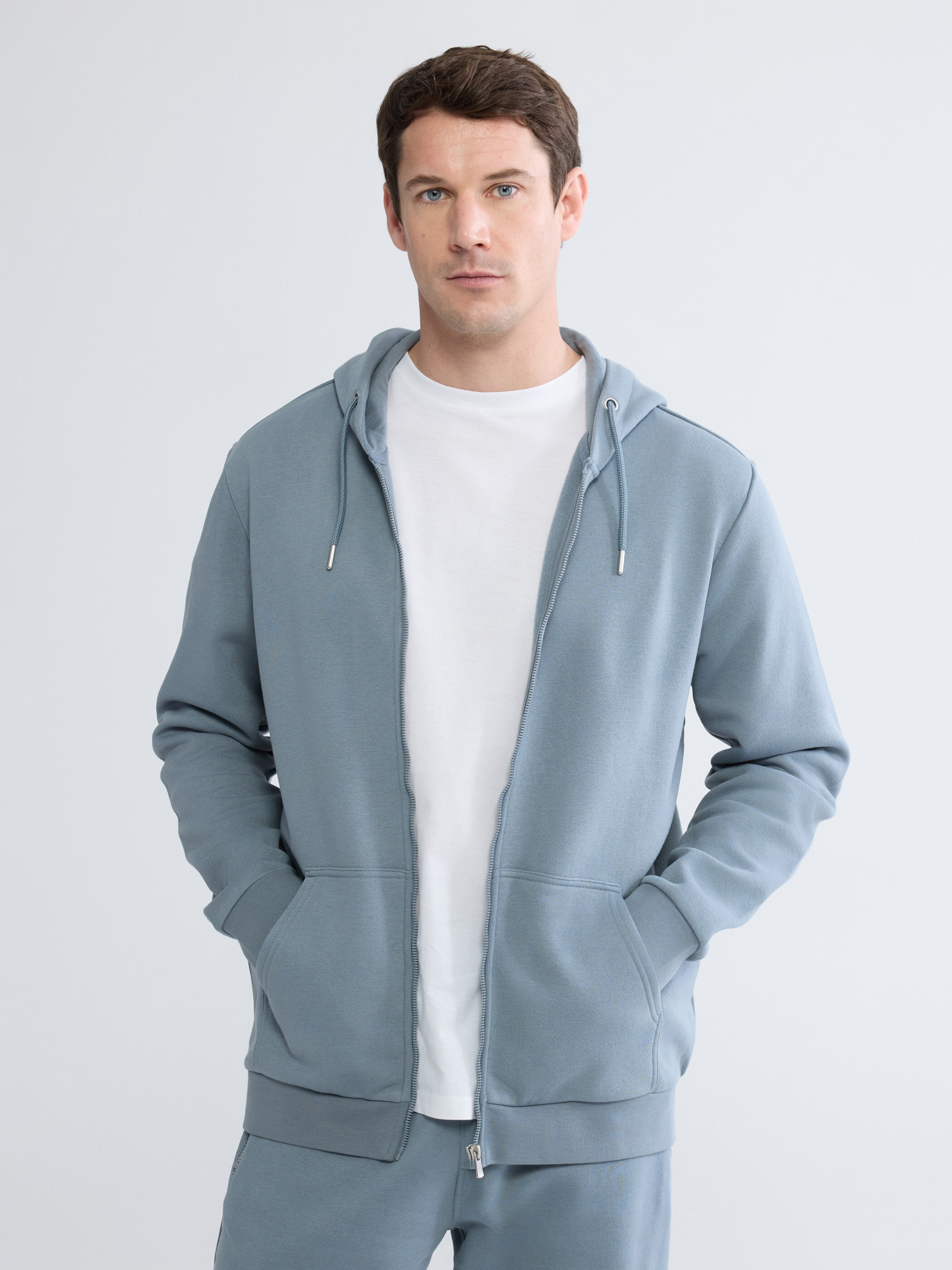 Trikotaj hirka — mat mavi