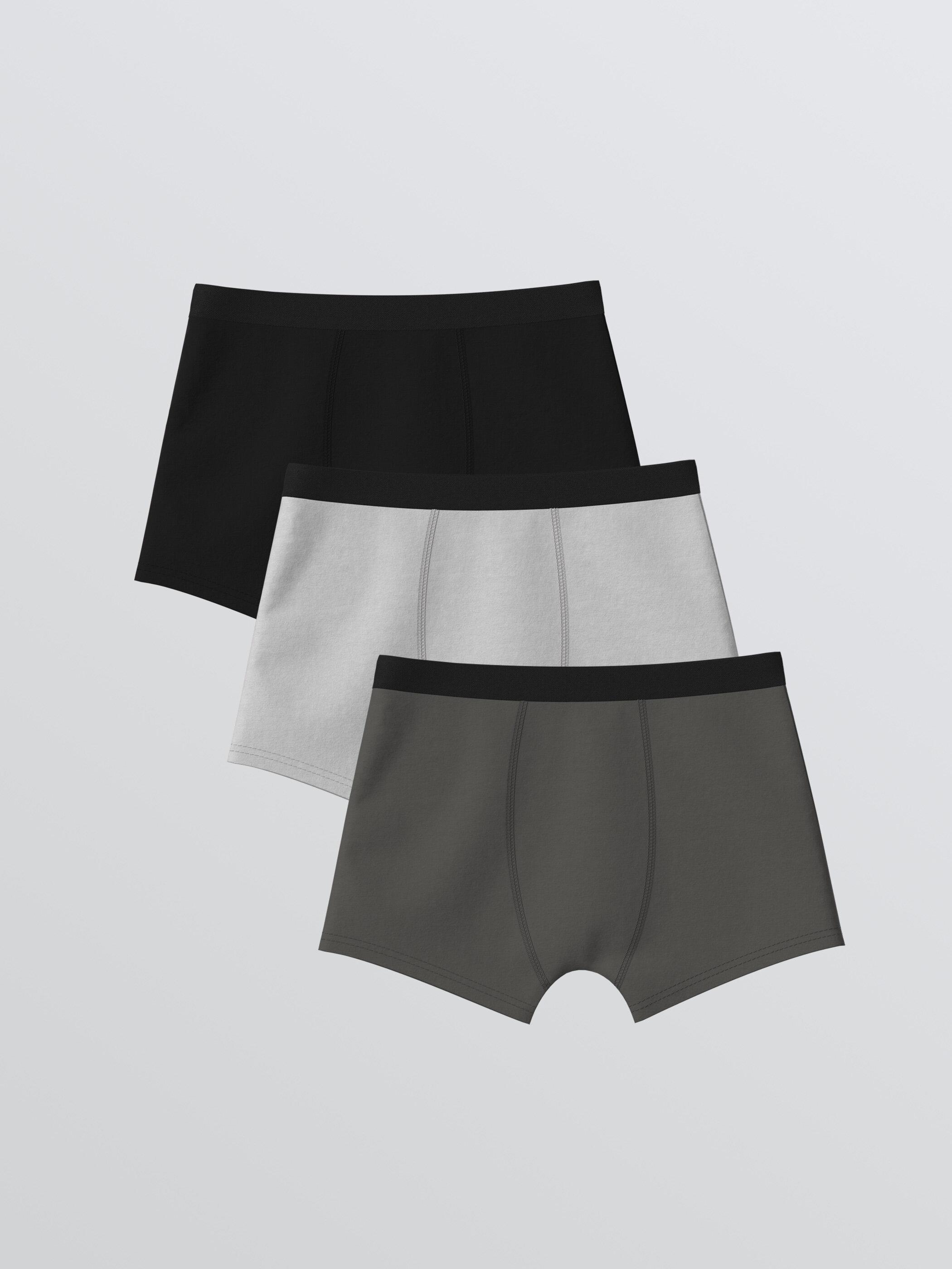 Trikotaj boxer — qara