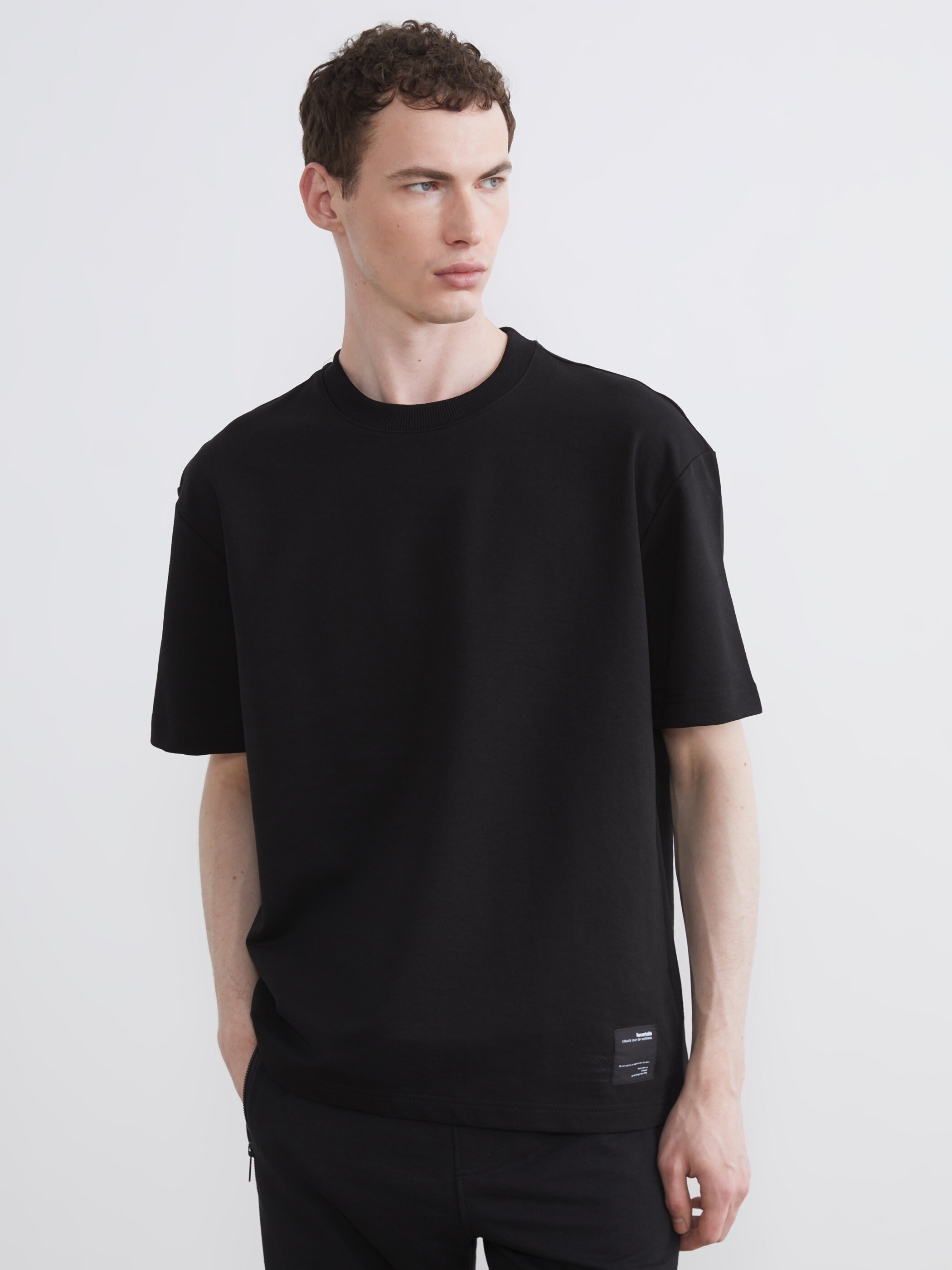Trikotaj sweatshirt — mat yaşıl