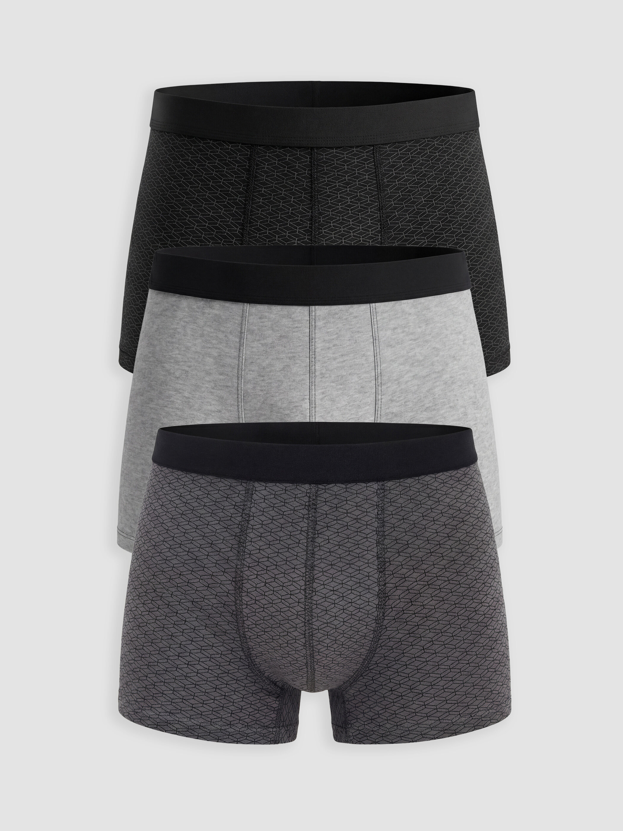Boxer — qara printli