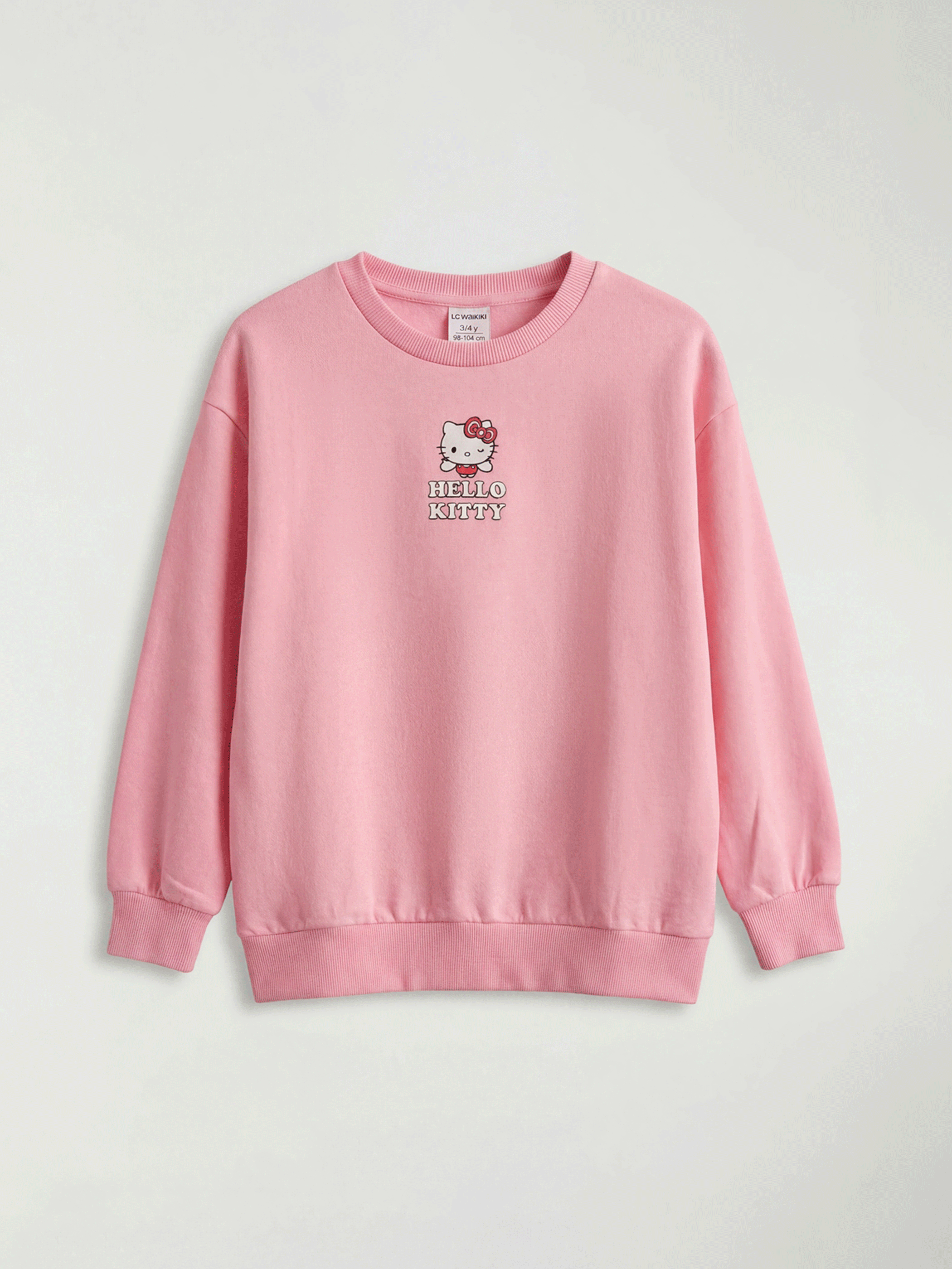 Trikotaj sweatshirt lisenziyalı — yasəmən