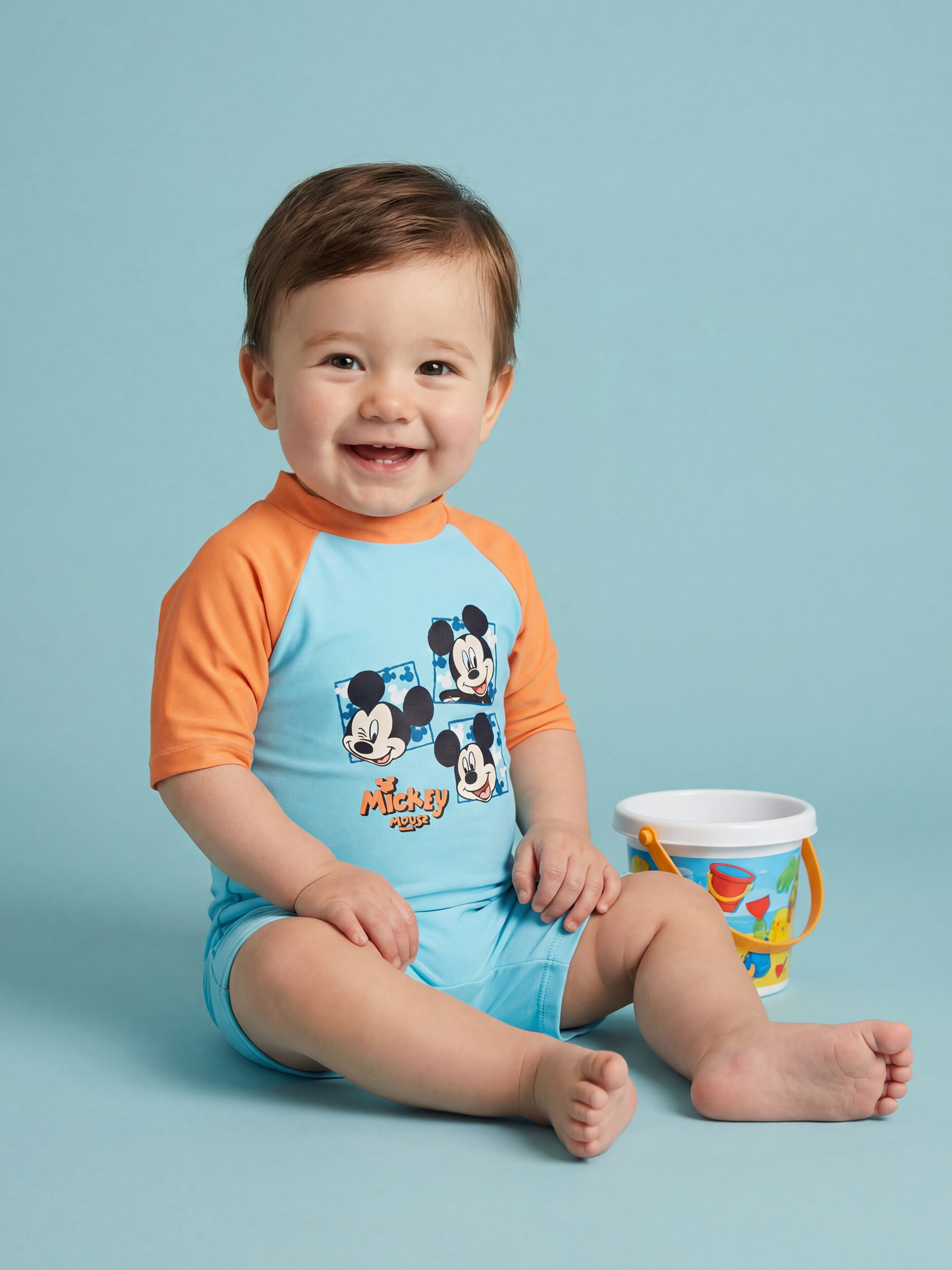 Aksesuar bebek üzgüçülük giyim — mavi