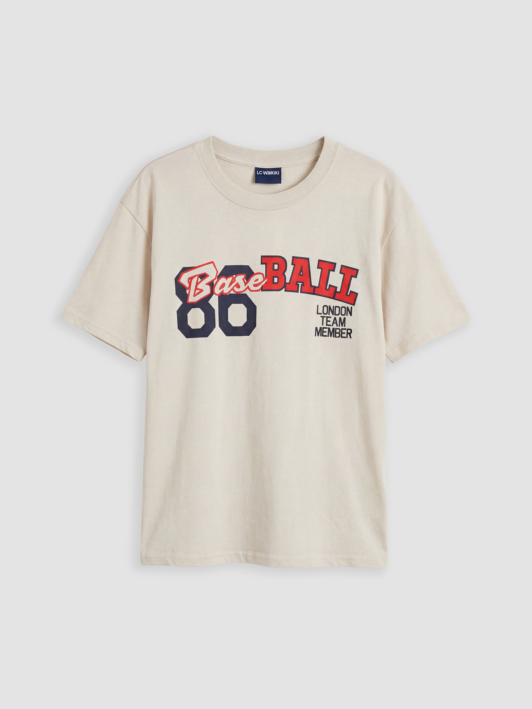 Trikotaj futbolka qısaqol — bej