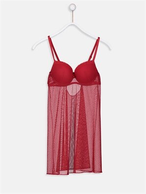 Babydoll T&uuml;l Gecelik - LC WAIKIKI