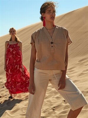 Kemerli Y&uuml;ksek Bel Capri - LC WAIKIKI