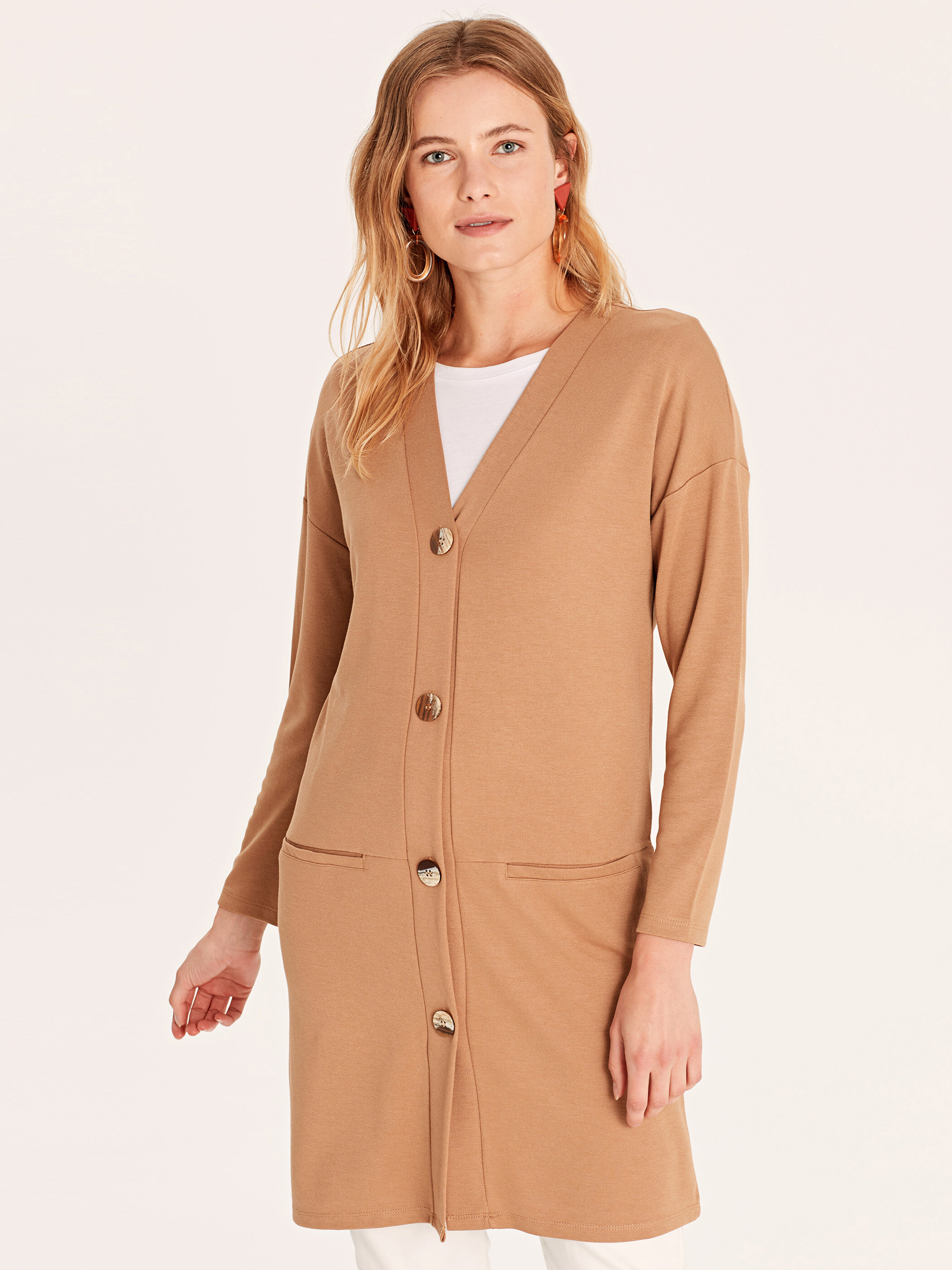 Trikotaj hirka — açıq qəhvəyi